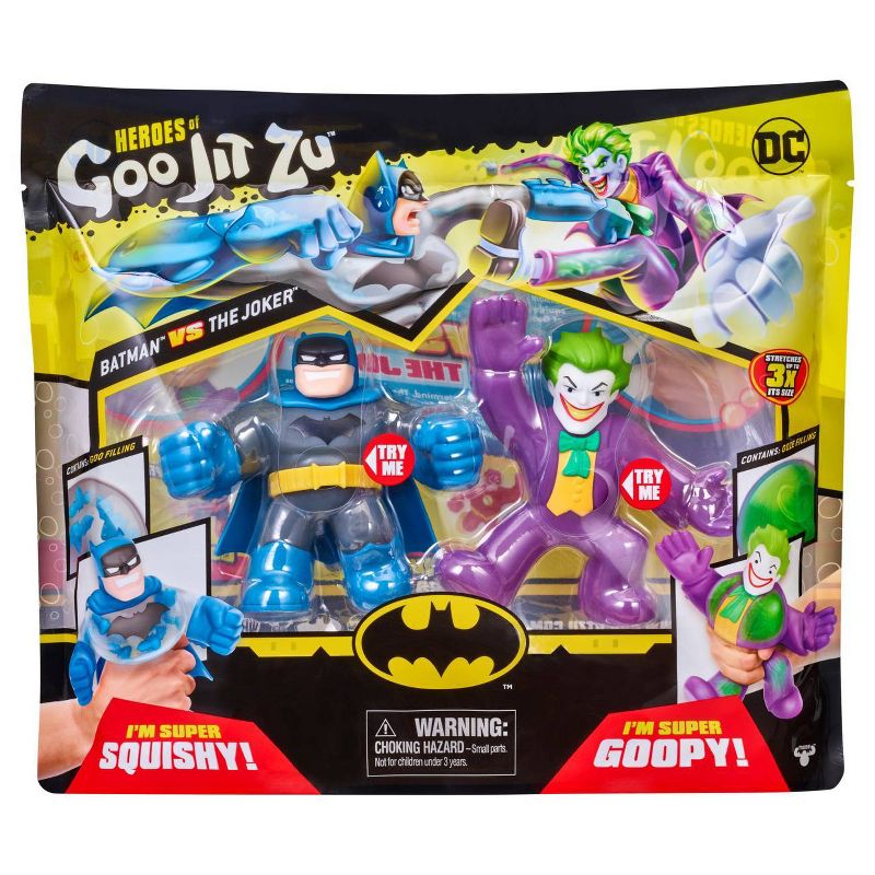 Heroes of Goo Jit Zu DC Versus Pack - Batman vs Joker