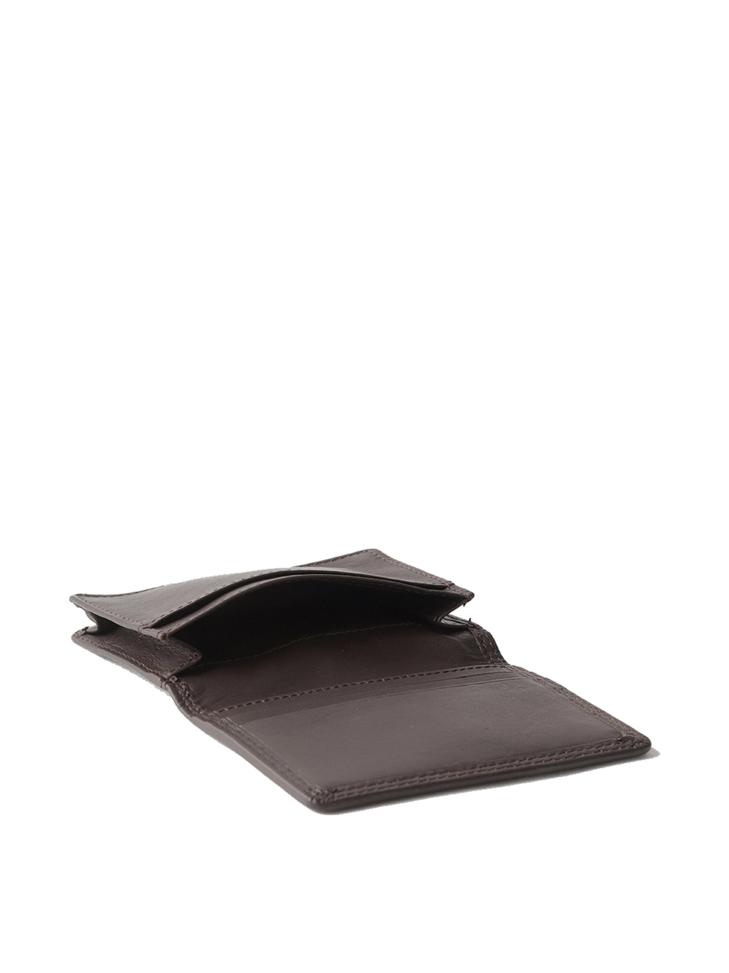 Brown Bear Brown Casual Leather Rfid Card Holder for Men