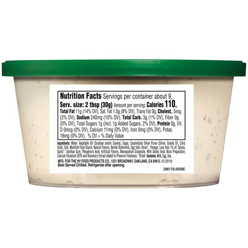 Hidden Valley Ready to Eat Dips French Onion - 10fl oz