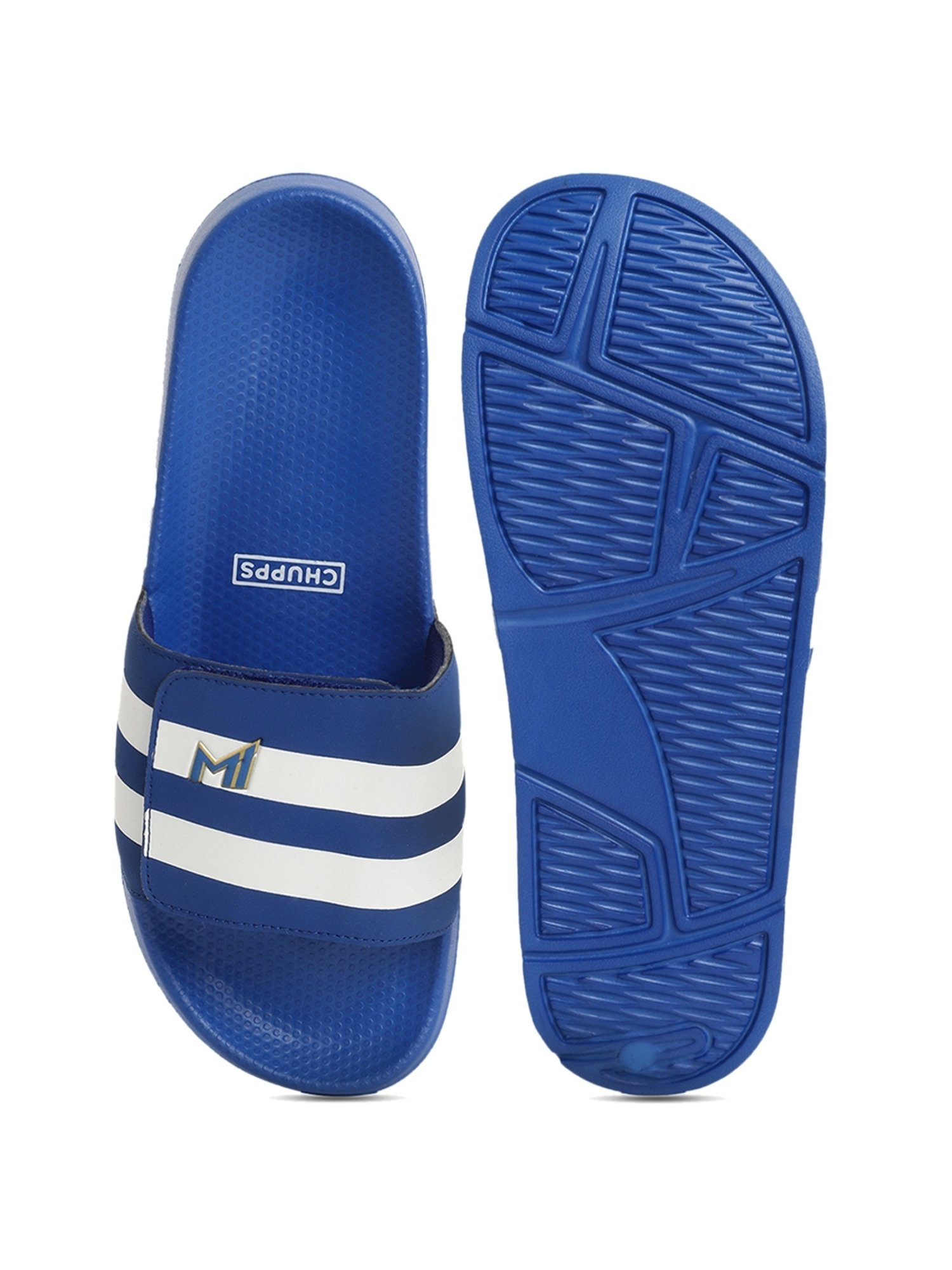 Chupps Men's MI Official Royal Blue Slides