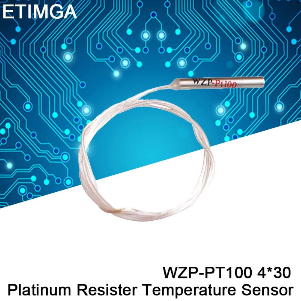 PT100 Platinum Resister Temperature Sensor Waterproof Temp Probe -20~450 Celsius(0.5M)