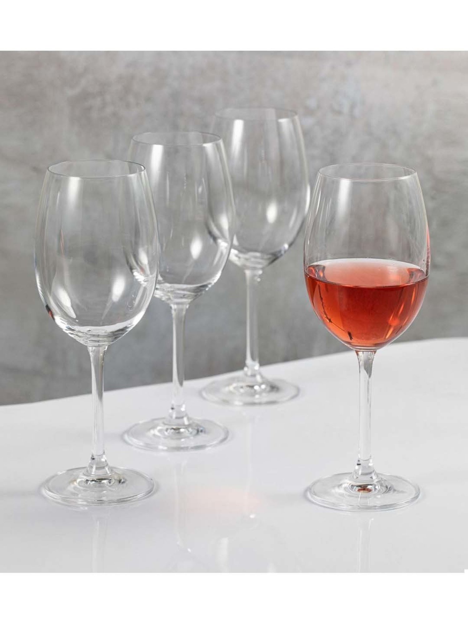 Mikasa Transparent Wine Glass (0.468 L) - Set of 4