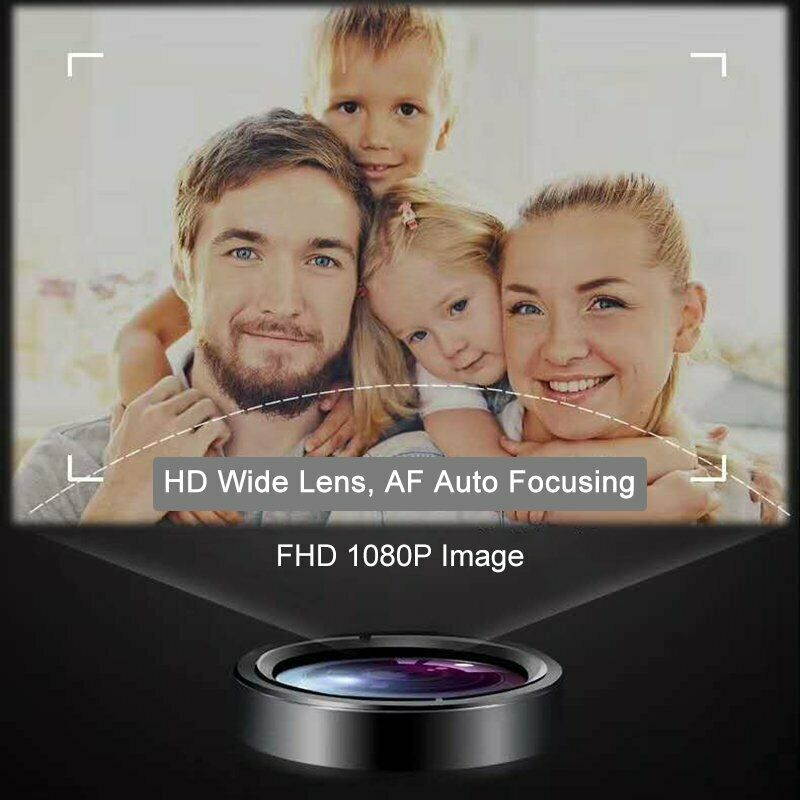 1080P HD Webcam Camera USB Cam Microphone Video Computer For PC Laptop Desktop