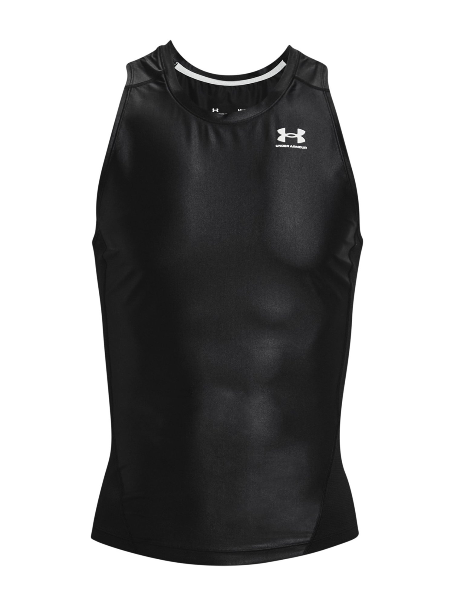 Under Armour Black Regular Fit Gym Vest