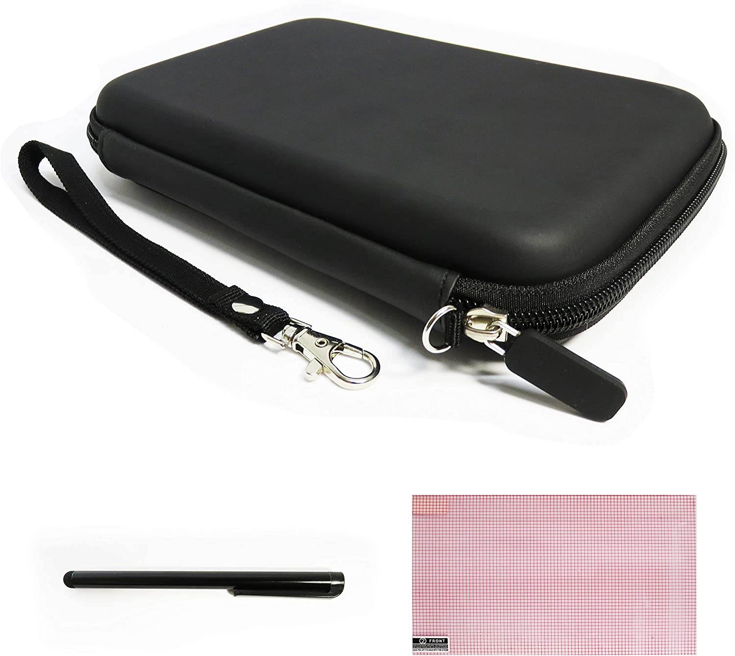 Ramtech 7-inch Hard Travel Carrying Case for 7" Rand McNally TND 700 710 720 LM 730 LM 740 750 Truck GPS + Stylus Pen & Screen Protector - HC7