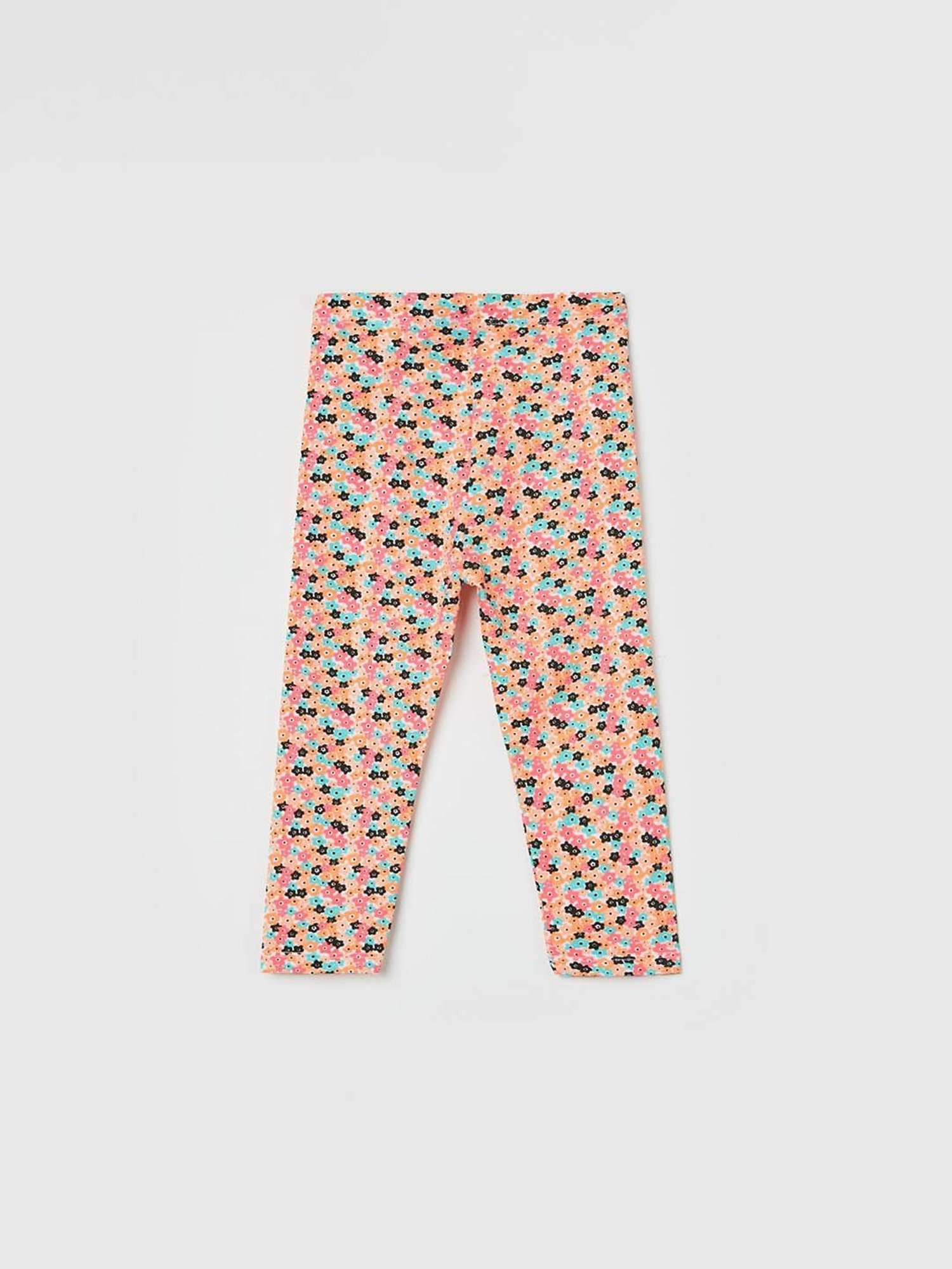 Juniors by Lifestyle Multicolor Floral Print Leggings