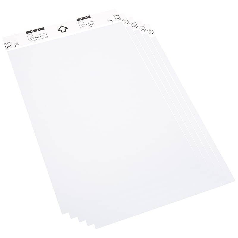 Printer CSA3001Carrier Sheet for ADS Document Scanners 5 Pack Retail Packaging
