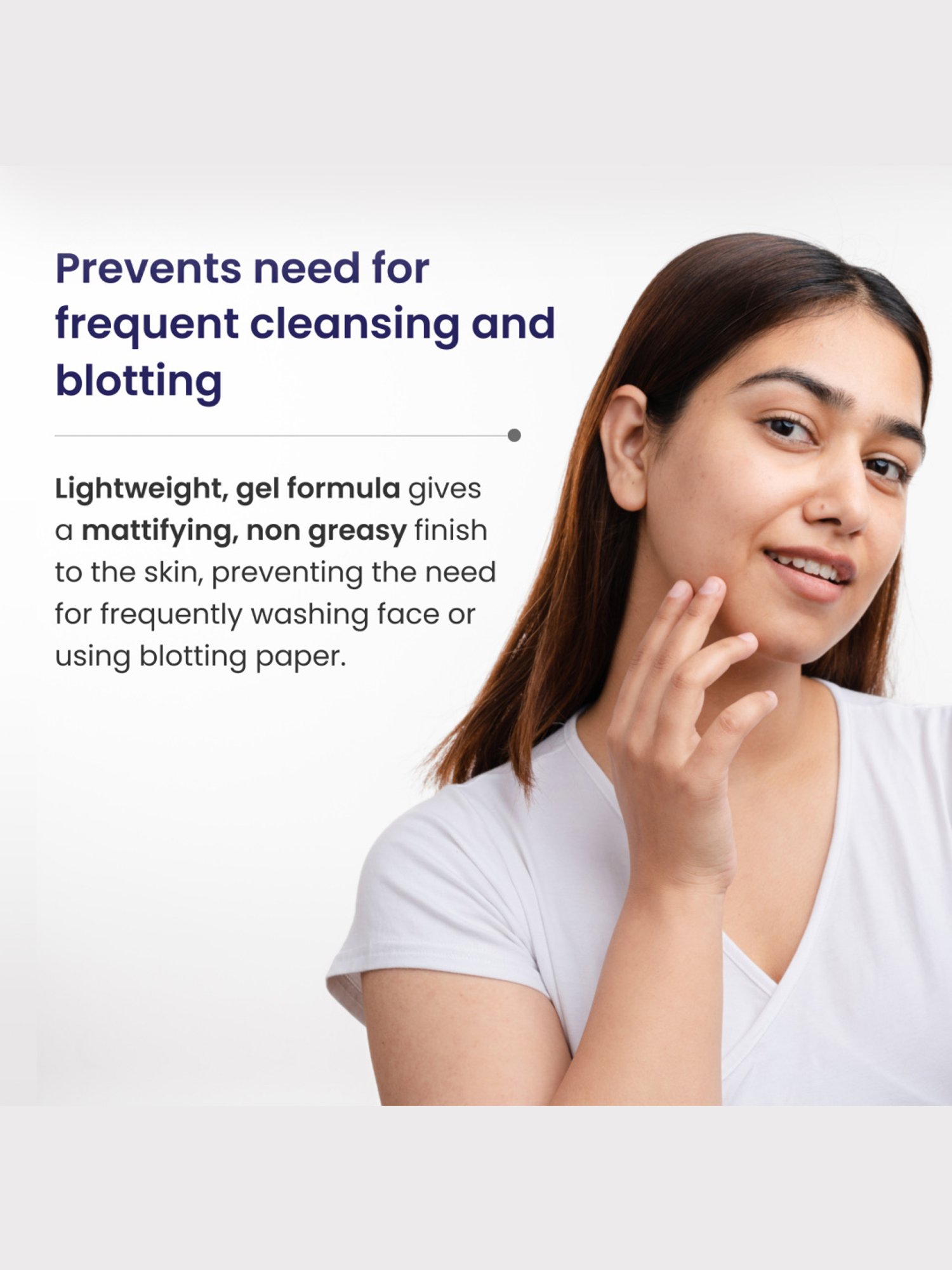 Re'equil Oil Free Mattifying Moisturising Gel - 50 gm