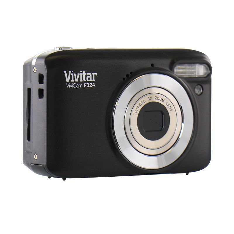 Vivitar ViviCam F324 14.1 Mega Pixel Digital Camera with 2.4 Inch LCD Screen in Black
