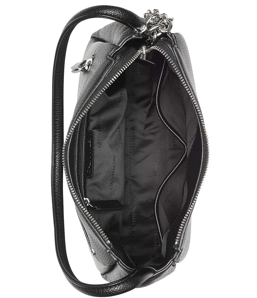 COACH Originals Swinger Nylon and Pebble Leather Shoulder Bag