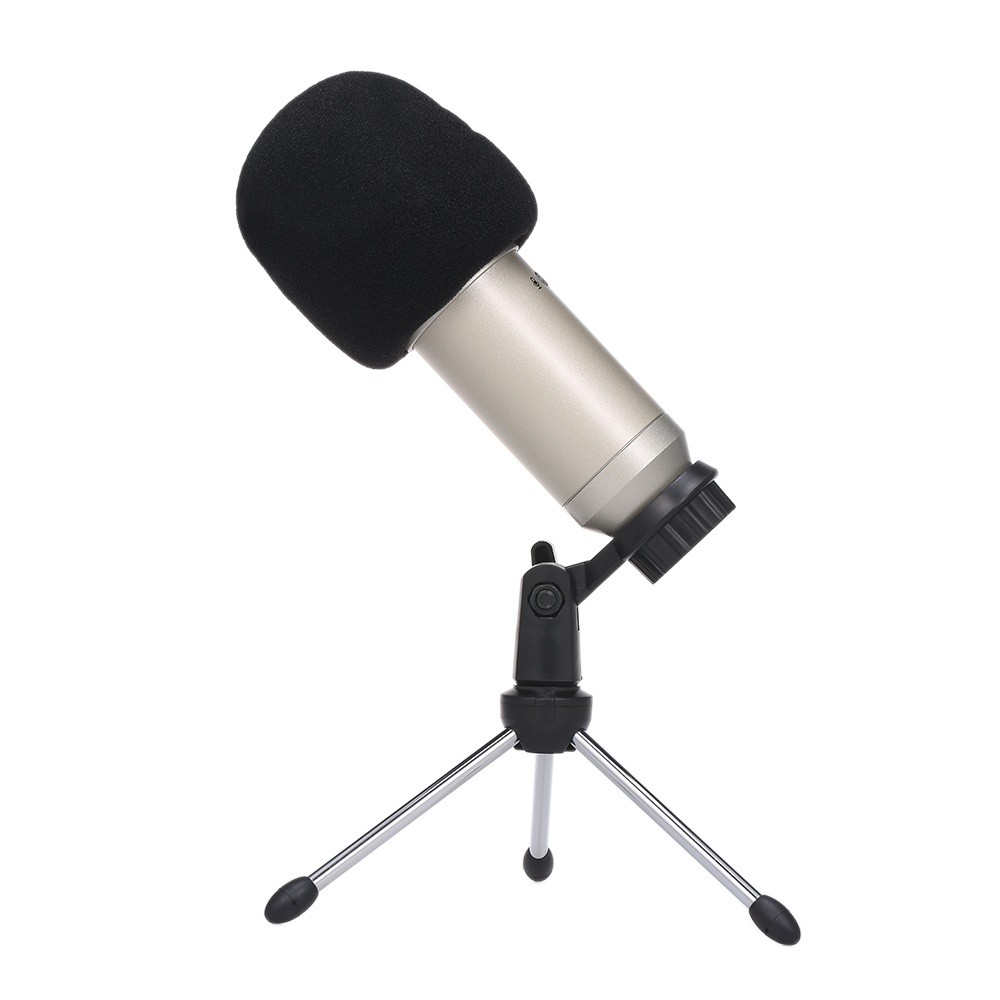 BM830 USB Microphone Professional Desktop Podcast Condenser Microphone with Folding Stand Tripod for PC Phone Karaoke Studio Recording