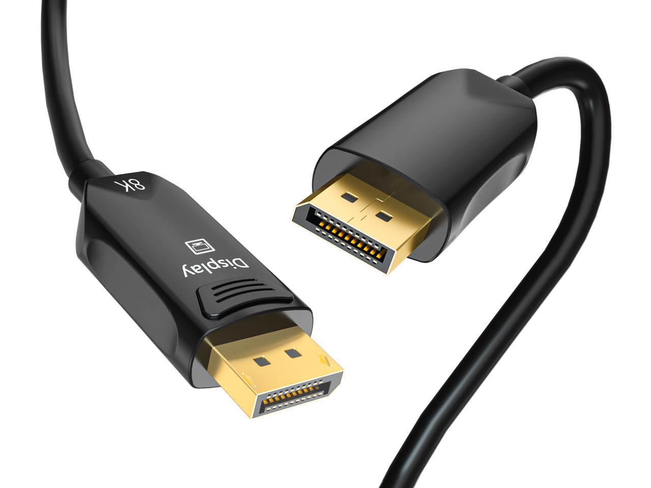 DP Cable , DP 1.4 Cable 8K@60Hz,4K@144Hz, DisplayPort to DisplayPort Nylon Braided Cord, HBR3, 32.4Gbps, HDP, HDCP 2.2, Compatible with Gaming Monitor Cable,3D film, Laptop PC TV, etc