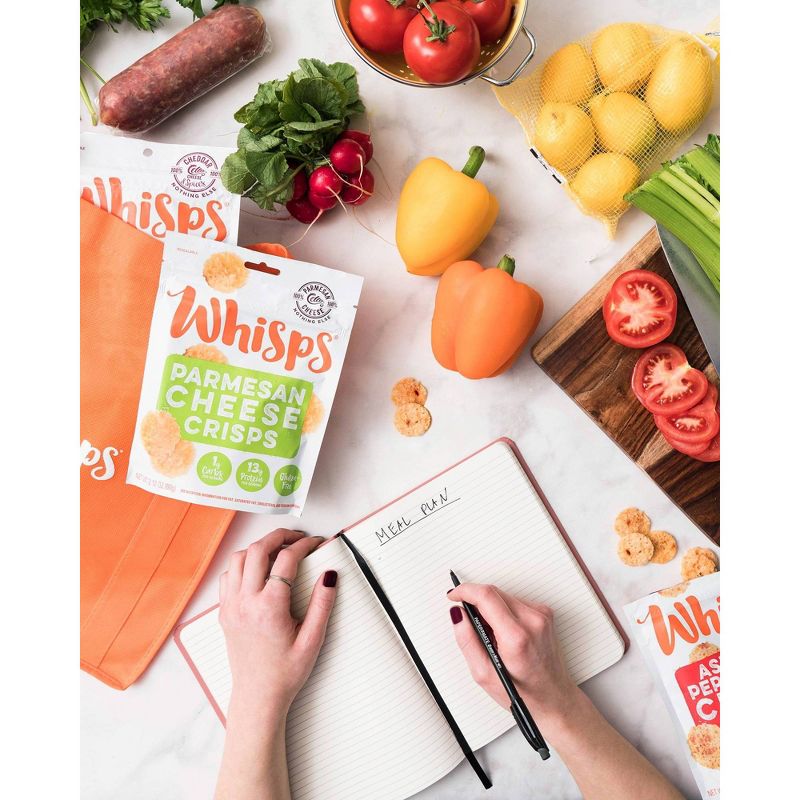 Whisps Parmesan Cheese Crisps - 2.12oz