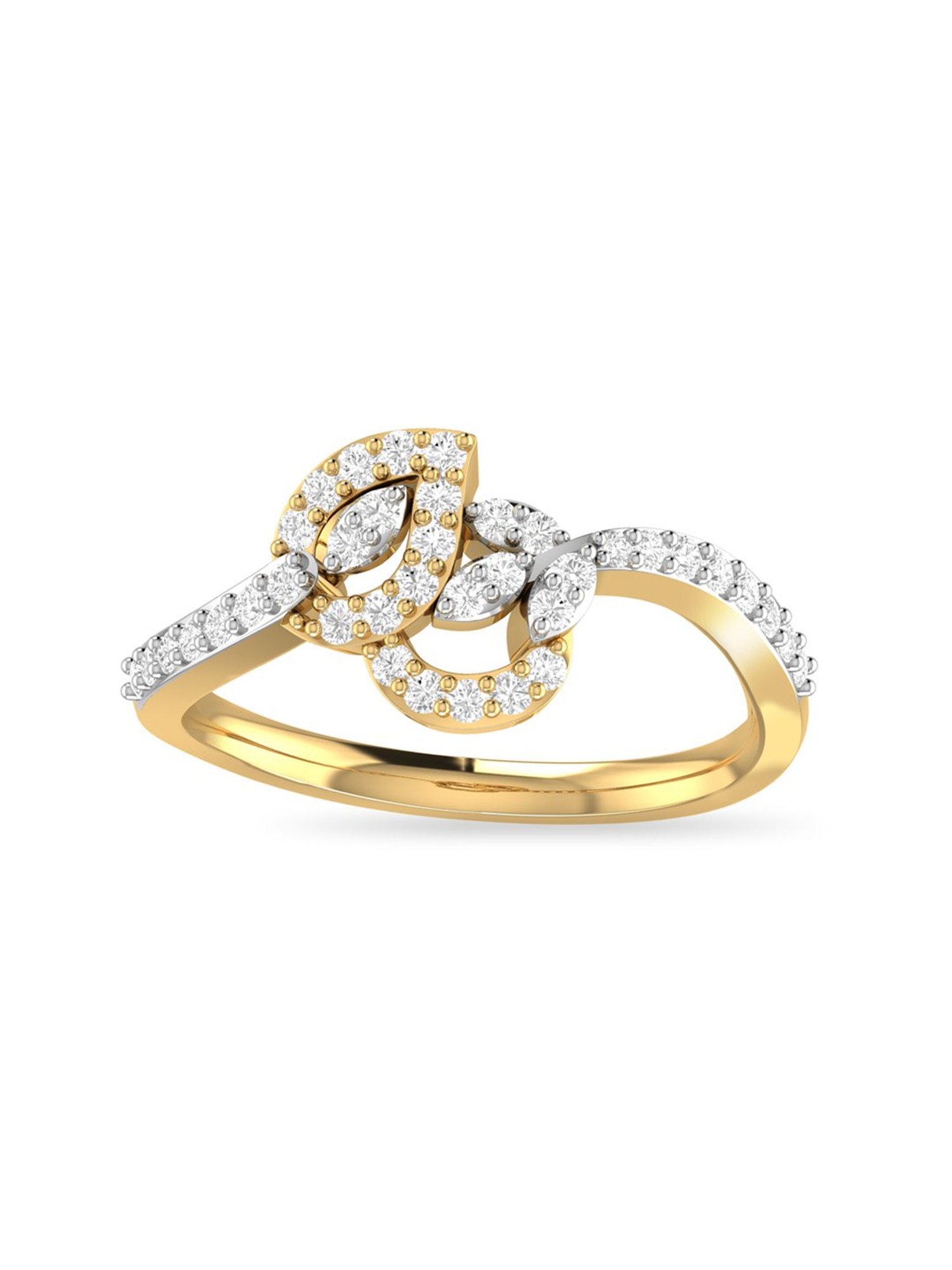 PC Jeweller Cass 18k Gold Ring for Women
