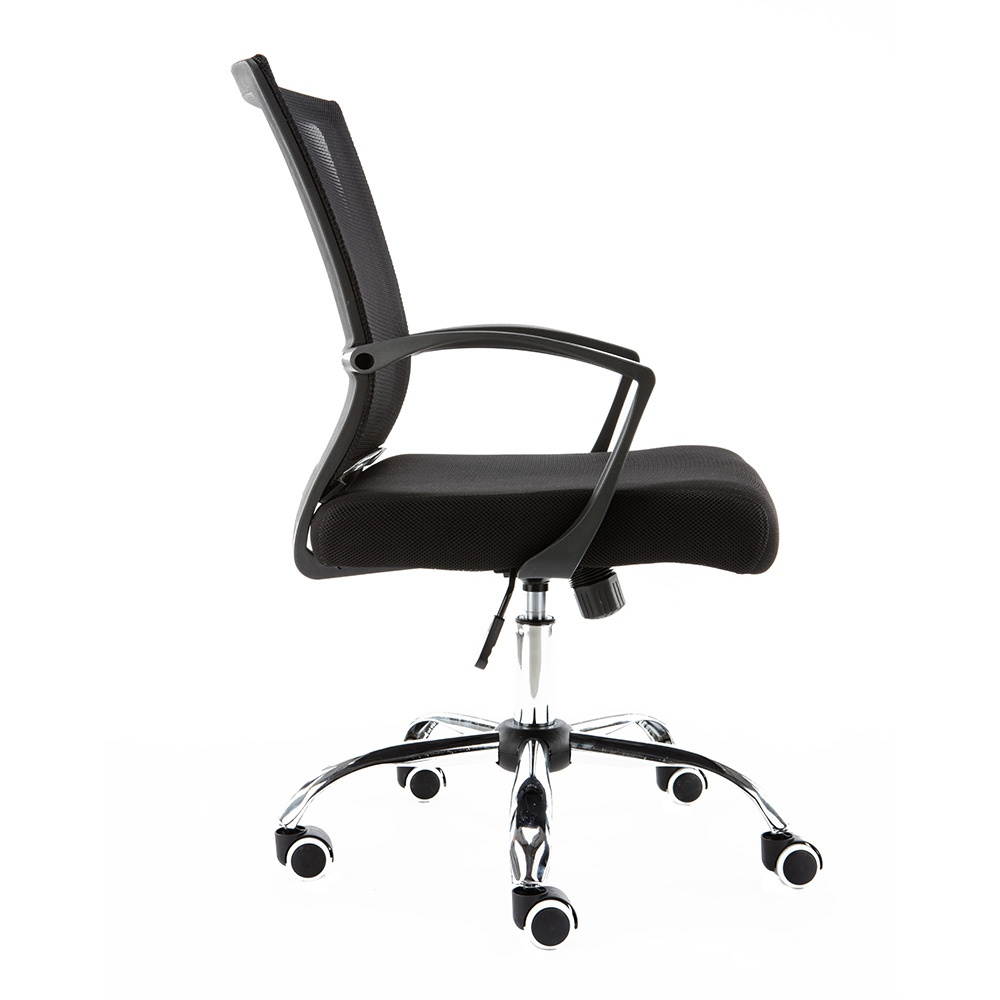 Modern Home Zuna Mid-Back Office Chair - Black/Black