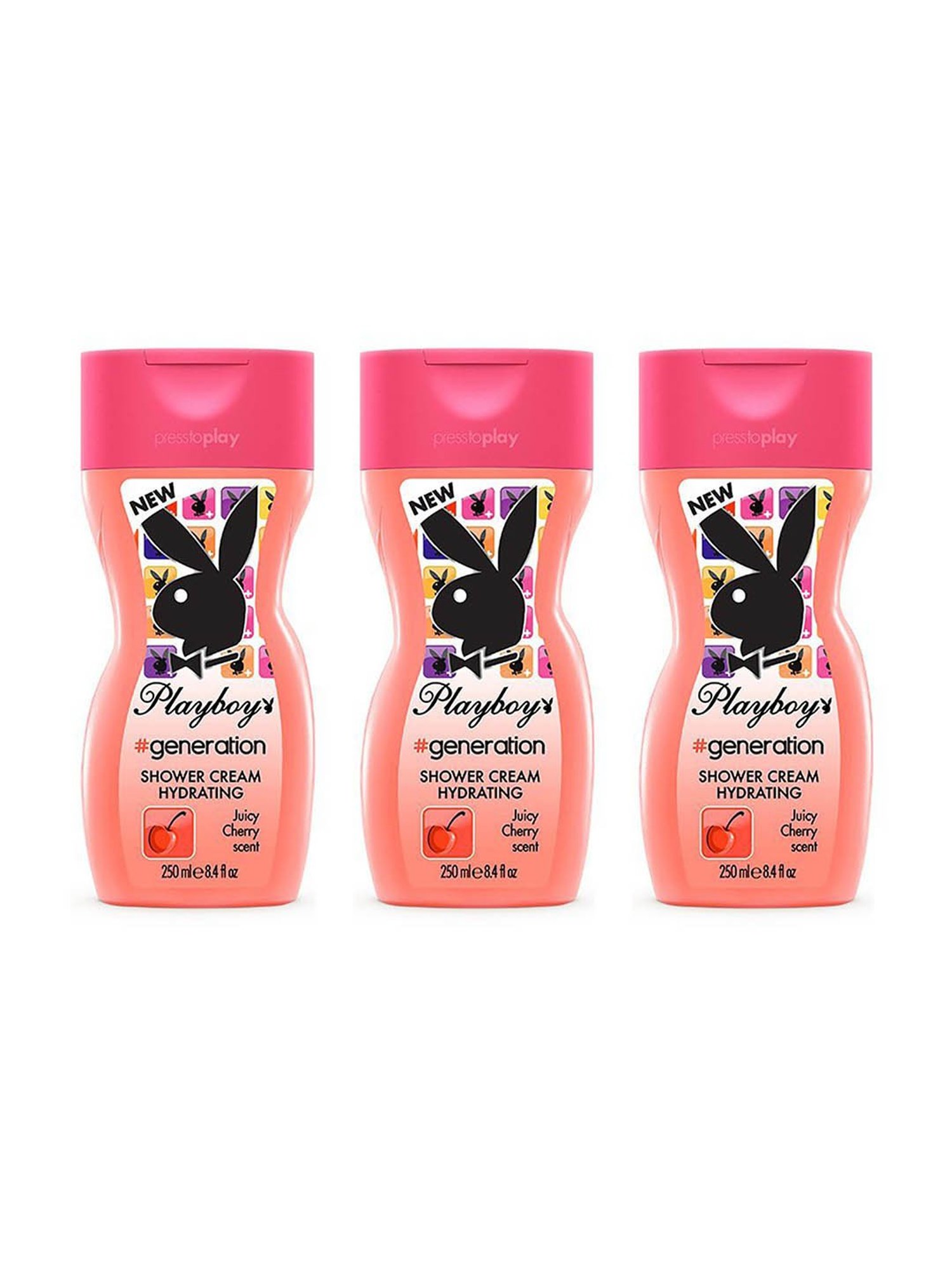 Playboy Generation Shower Gel for Women - Pack of 3