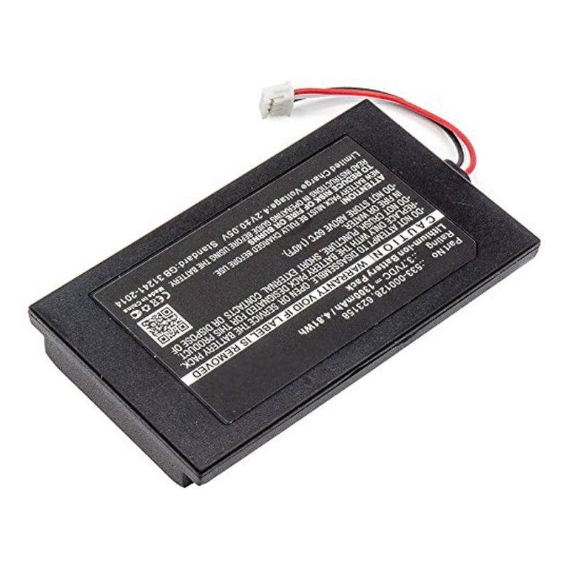 1300mAh 533-000128, 623158 Battery Replacement Compatible with Logitech Harmony 950 (915-000260) and Harmony Elite (915-000256, 915-000257) Remote Controls