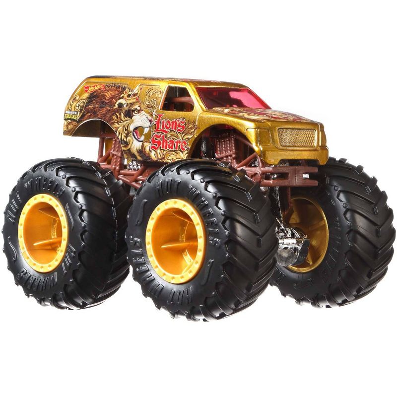 Hot Wheels Monster Trucks 1:64 Critter Crashers 5pk - Styles May Vary