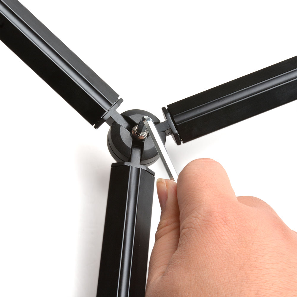 AGPtek Aluminium Alloy Mini Tripod Mount 1/4 inch screw for GoPro Hero 4 Session 4 3+ 3 2