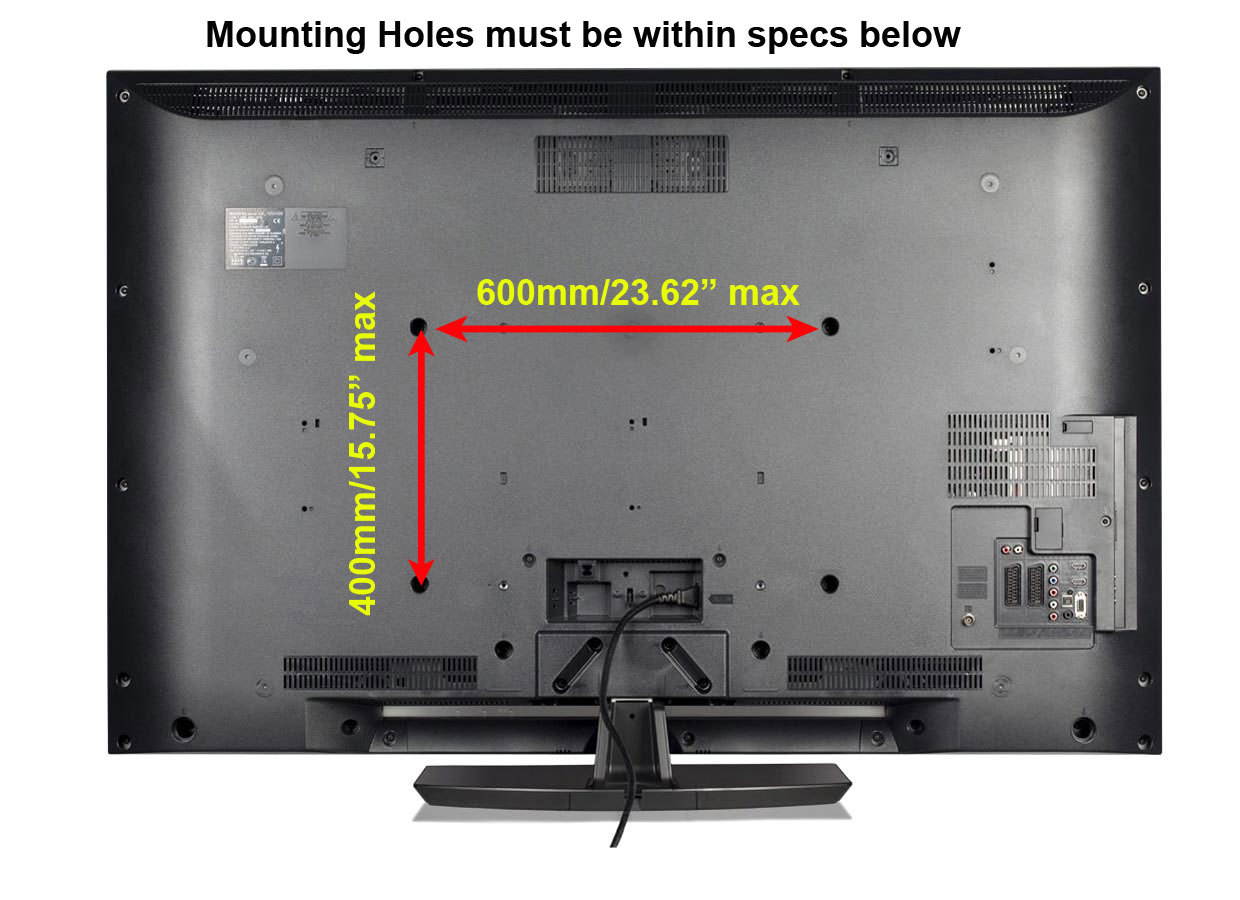 Impact Mounts
SLIM FIXED FLAT TV WALL MOUNT BRACKET FOR LCD LED PLASMA TVS 40-70" (IM4260)