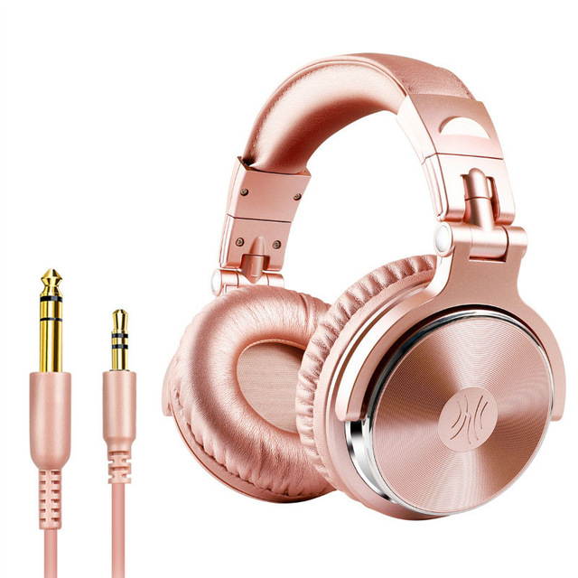 Professional Studio Headphones DJ Stereo Headphones Studio Monitor Gaming Headset 3.5mm 6.3mm Cable For Xiaomi Phones PC
