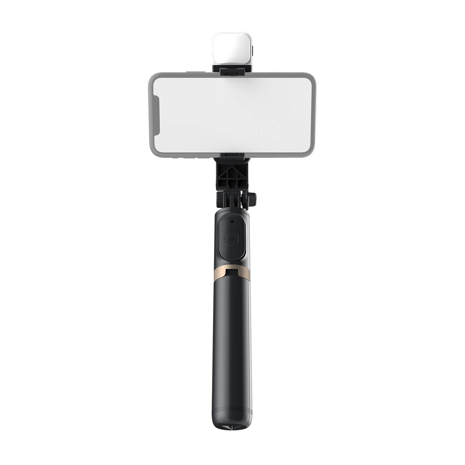 Aluminum Alloy Wireless BT Remote Control Selfie Stick Multifunctional Portable Tripod Stand with Fill Light for Selfie Group Photo Live Stream Video Taking
