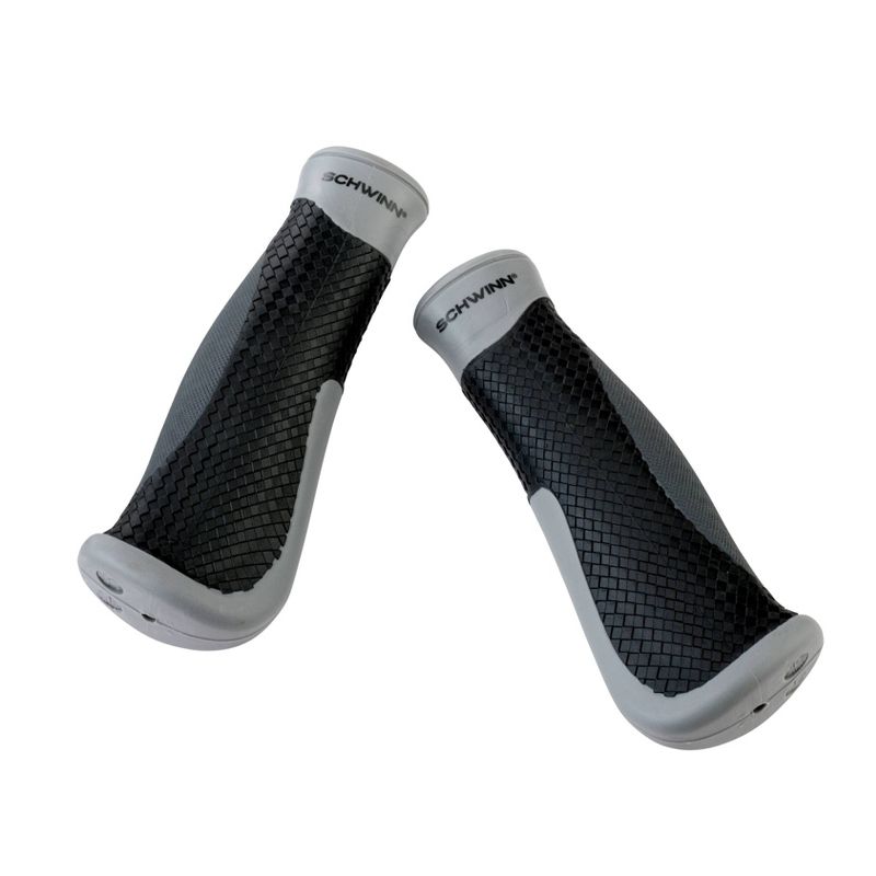 Schwinn Tri-Layer Grips - Black/Gray