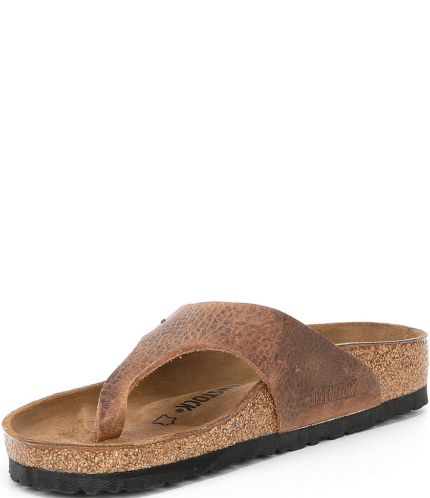 Birkenstock Men's Como Leather Thong Sandals