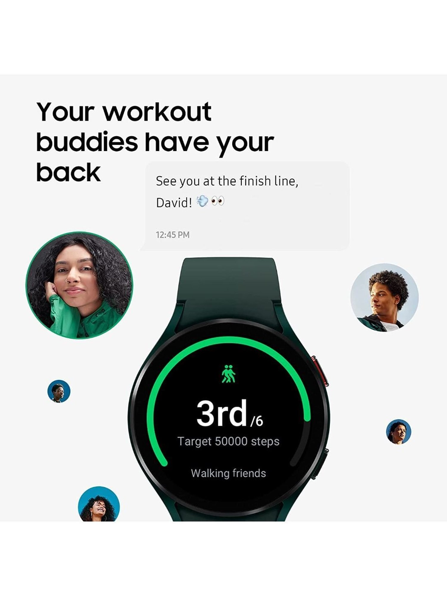 Samsung Galaxy Watch4 Bluetooth 40 mm Smartwatch (Black)