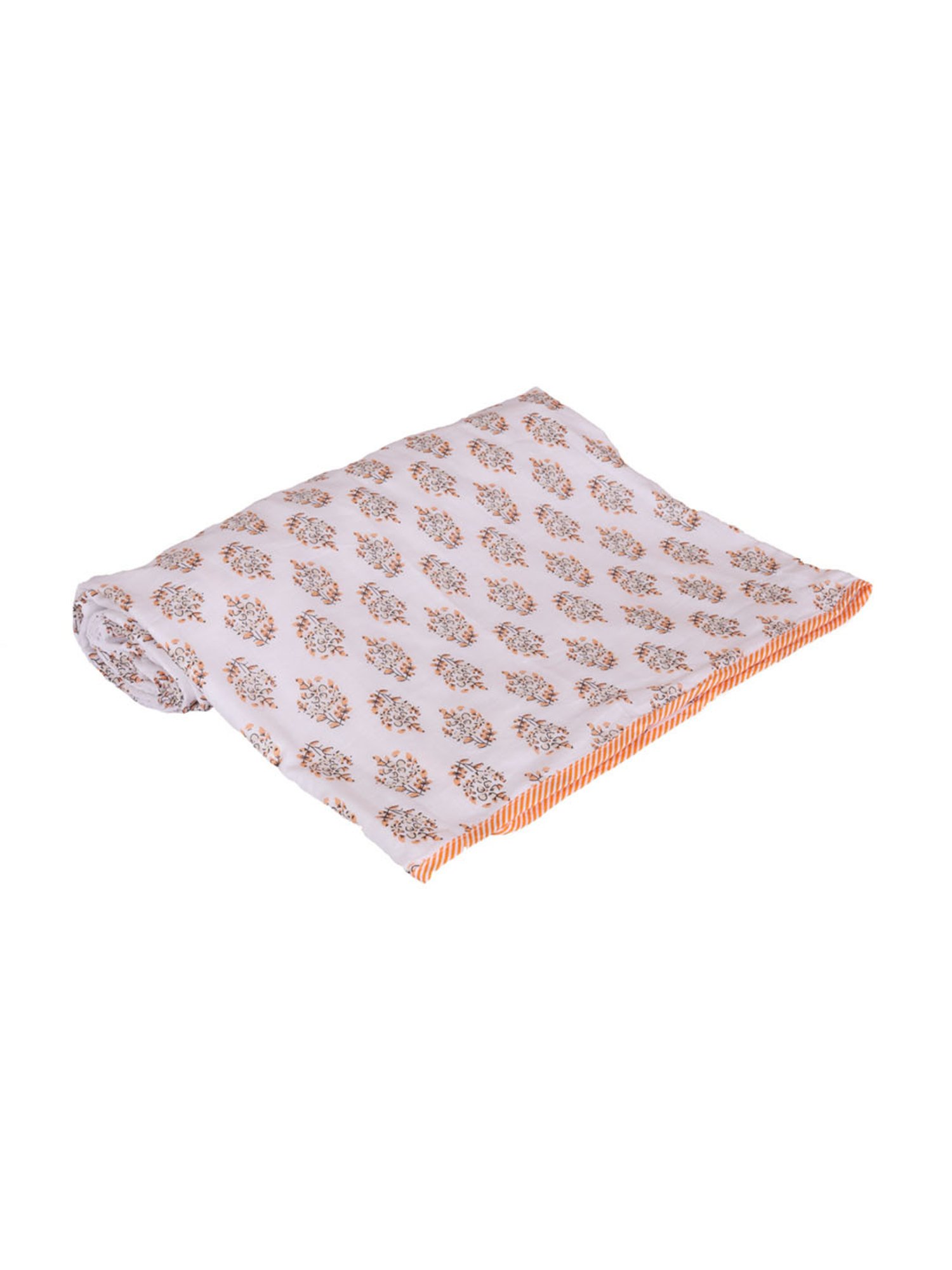 Romee Multi Cotton Floral Blankets Quilts and Dohars