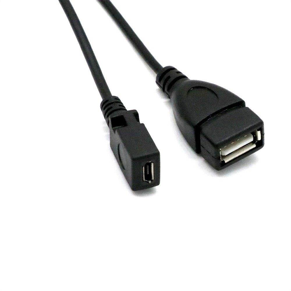3 in1 Male to Female Micro USB to USB 2.0 Power Charging Host OTG Cable Adapter USB-draai micro draad J.8