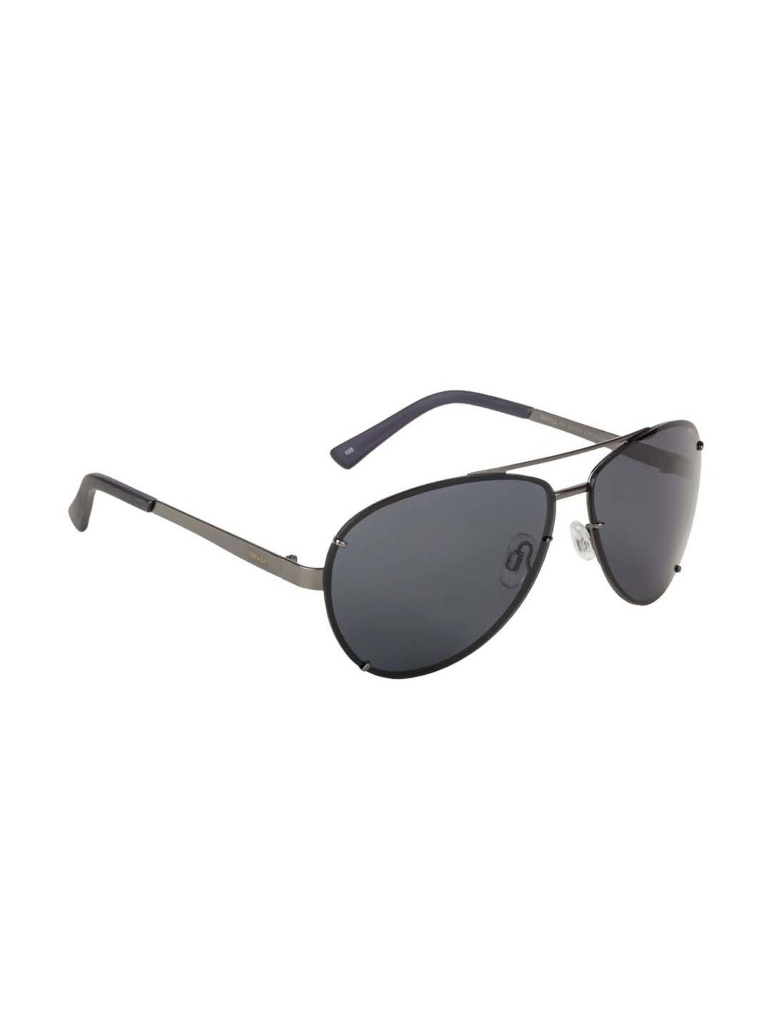 INVU Grey Aviator UV Protection Sunglasses for Men