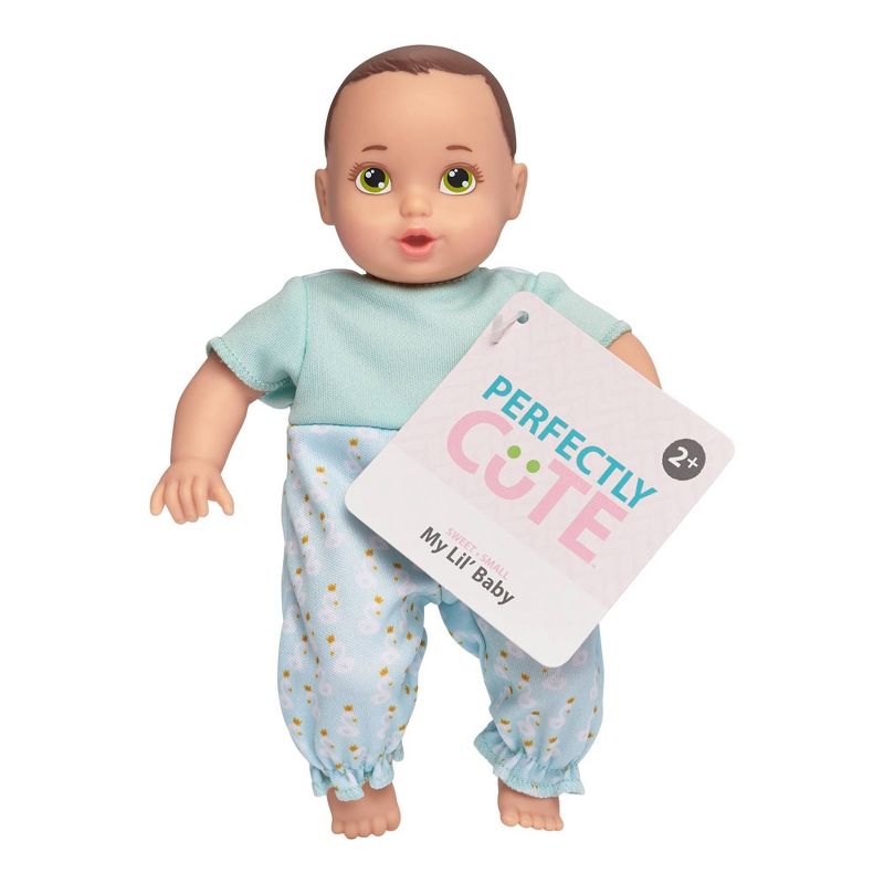 Perfectly Cute 8" My Lil' Baby Doll - Brunette with Green Eyes