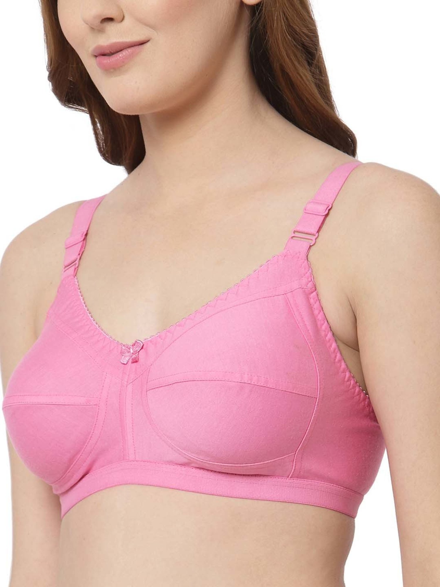 Cukoo Pink Full Coverage Non-Padded Everyday Bra