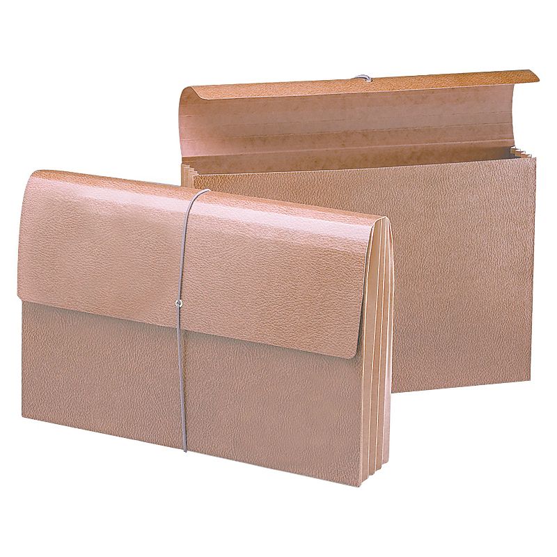 Smead 3 1/2" Exp Pocket File Wallets, Legal, Redrope Printed (71356)