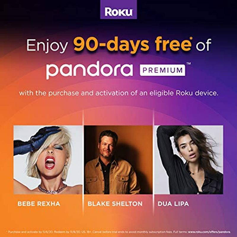 Roku Ultra 2020 | Streaming Media Player HD/4K/HDR/Dolby Vision with Dolby Atmos, Bluetooth, and Roku Voice Remote with Headphone Jack and Personal Shortcuts, Includes Premium HDMI Cable