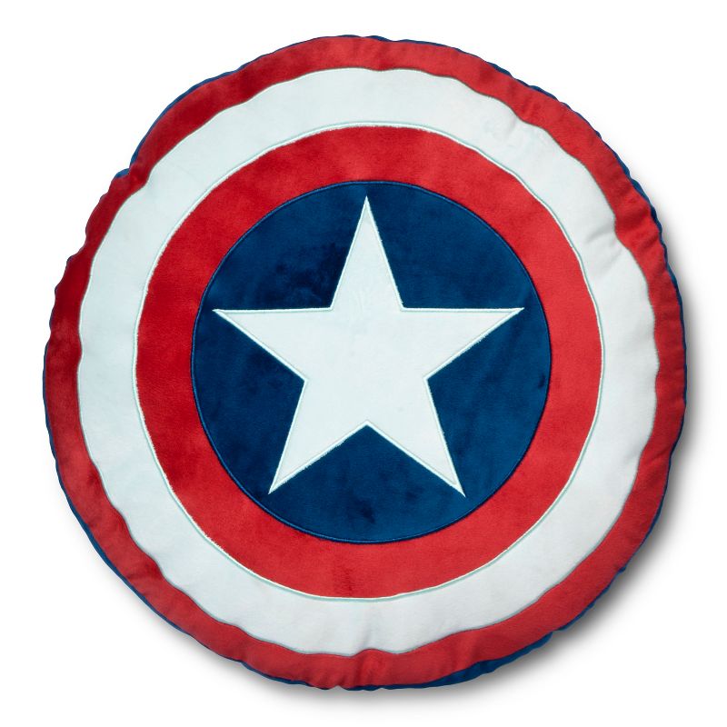 16"14" Marvel Captain American Shield Pillow