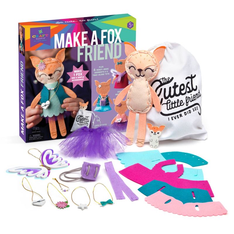 Make A Fox Friend - Craft-tastic