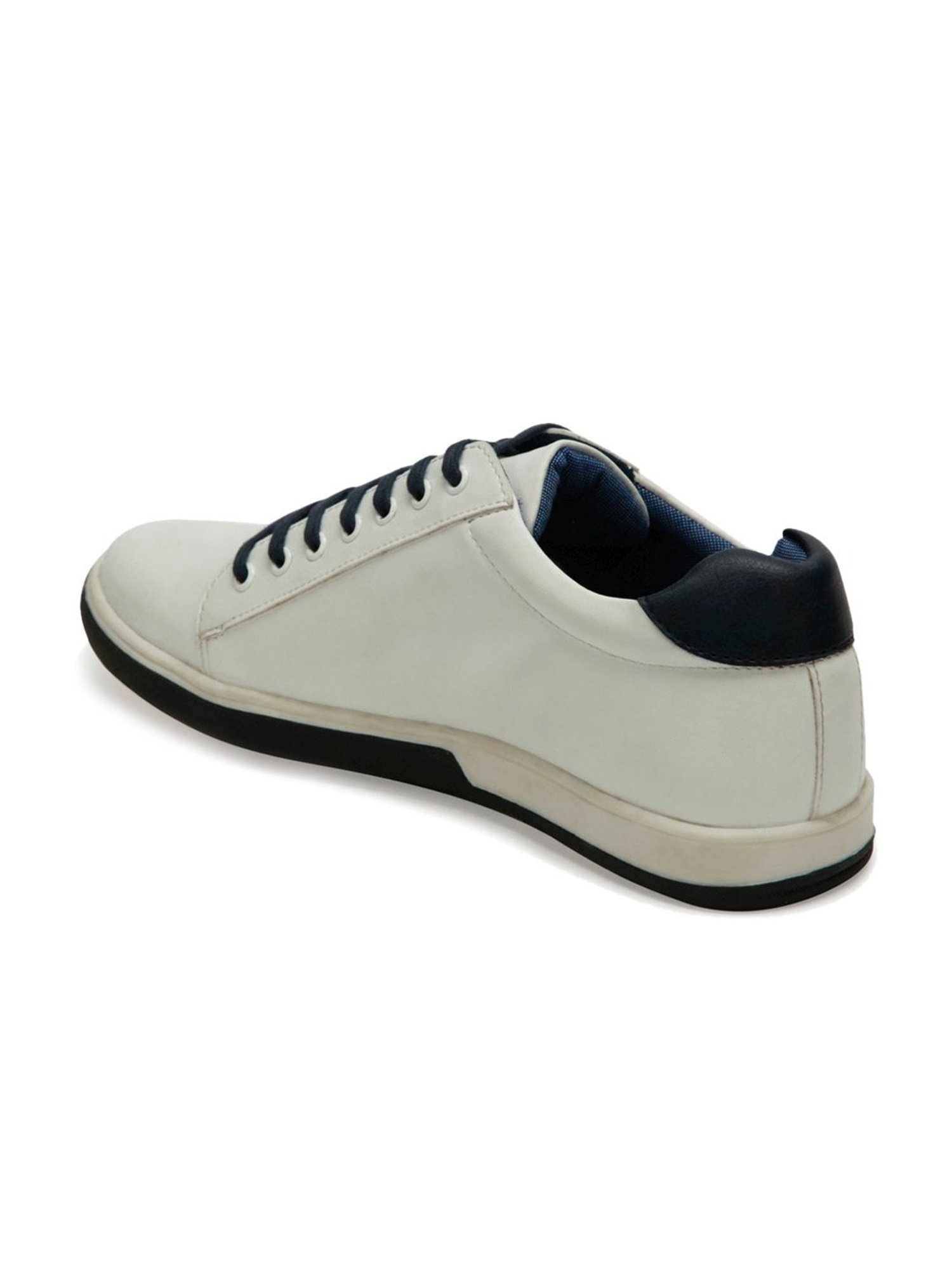 ID Men's White Casual Sneakers