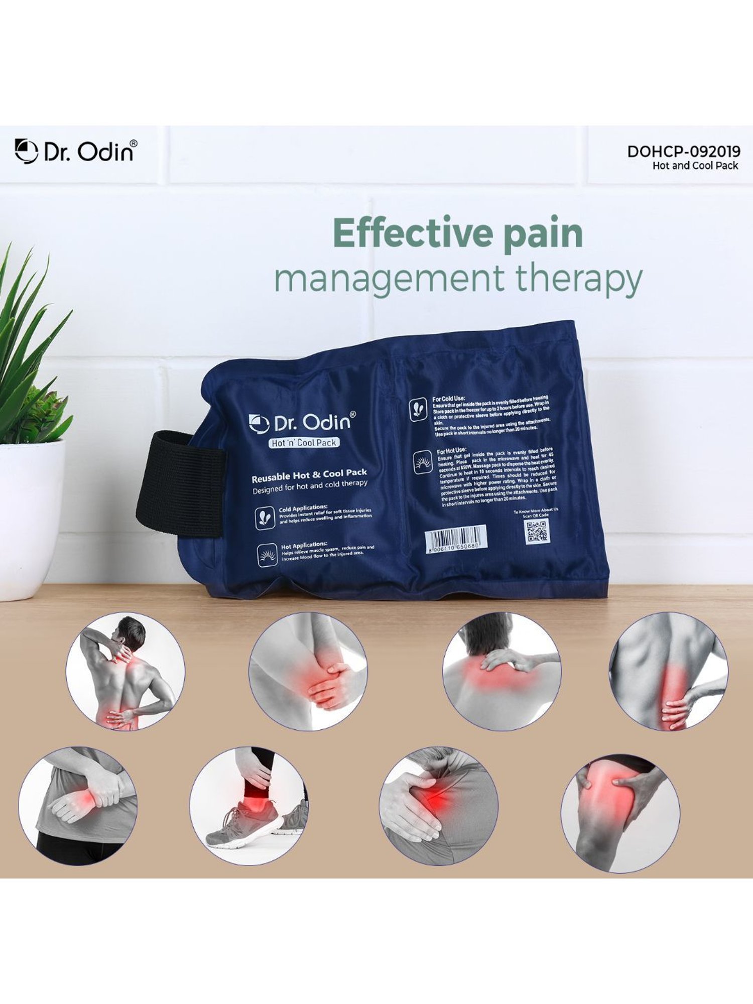 Dr. Odin Hot and Cool Gel Pack (Blue)