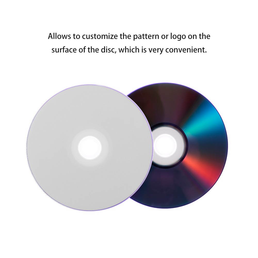 25PCS 215MIN 8X DVD+R DL 8.5GB Blank Disc Customizable DVD Disk For Data & Video