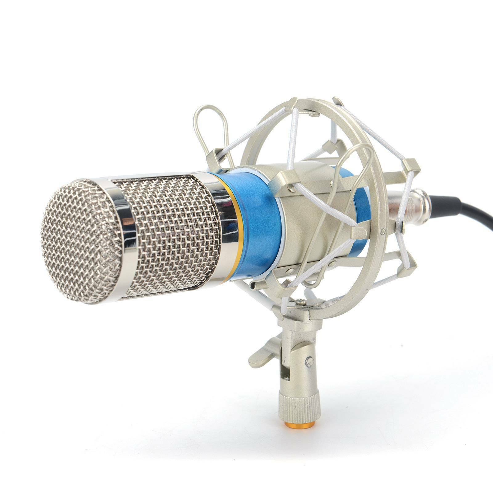 gold--BM800 Professional Suspension Microphone Kit Studio Live Stream Broadcasting Recording Condenser Microphone Set