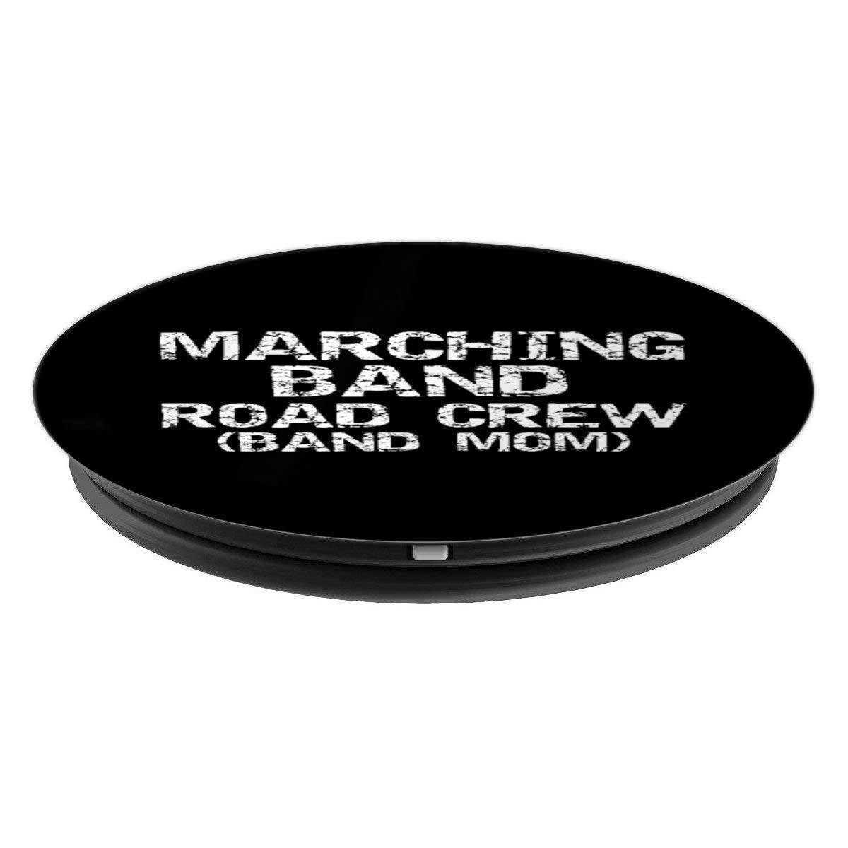 Marching Band Family Gifts Marching Band Road Crew Band Mom PopSockets Grip and Stand for Phones and Tablets