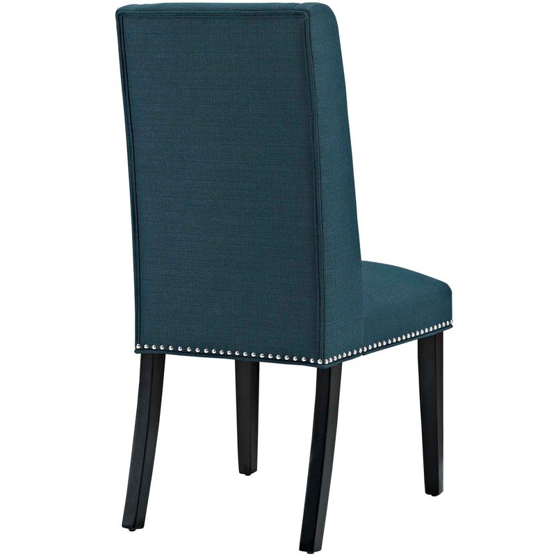 Set of 2 Baron Dining Chair Fabric Azure - Modway
