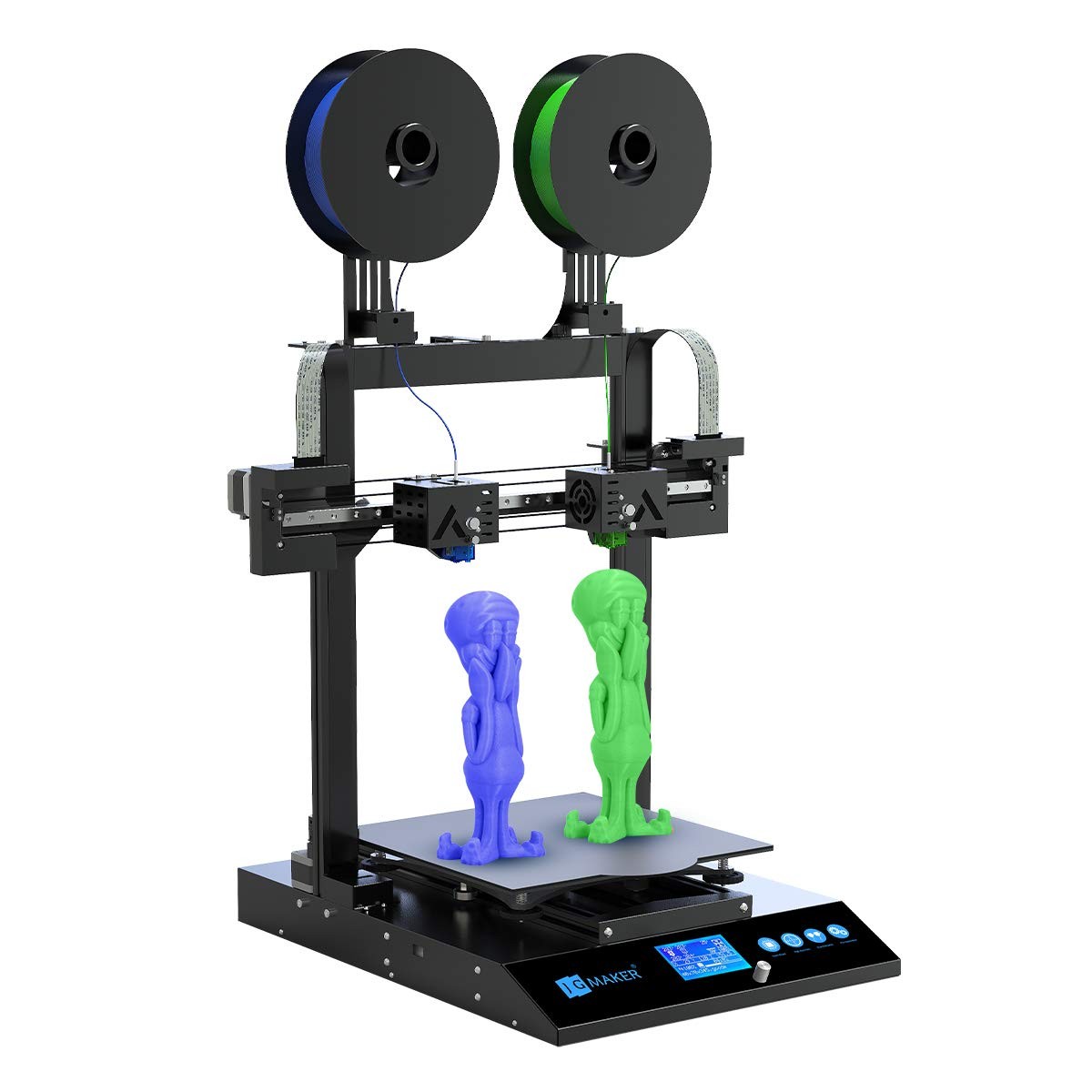 2020 New X5SA Pro 3D Printer High Precision Large Build Size Double Axis External Guide Rail and Titan Extruder, TRONXY 3D Printer