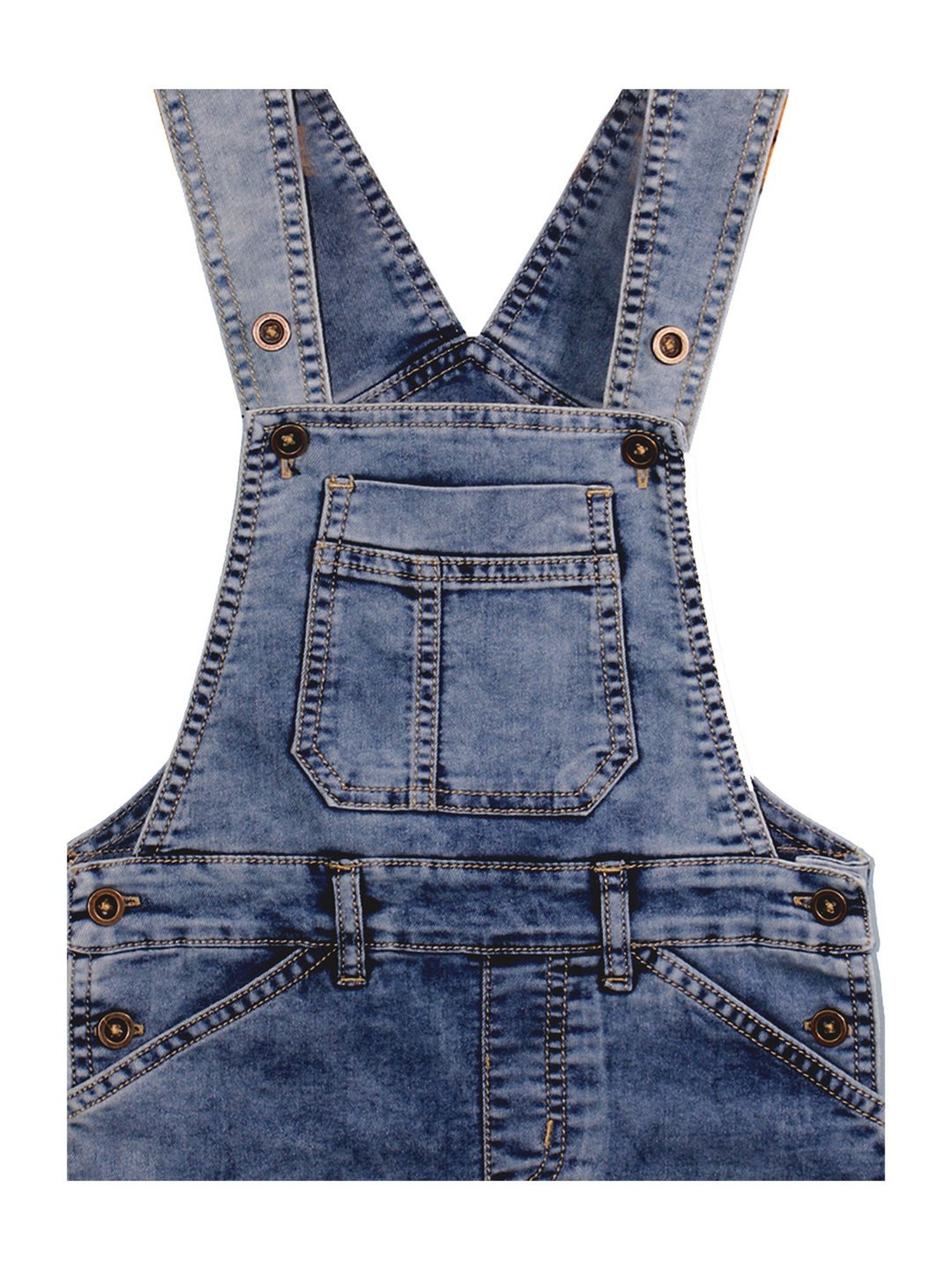 Juniors by Lifestyle Kids Mid Blue Cotton Casual Coordinate Set