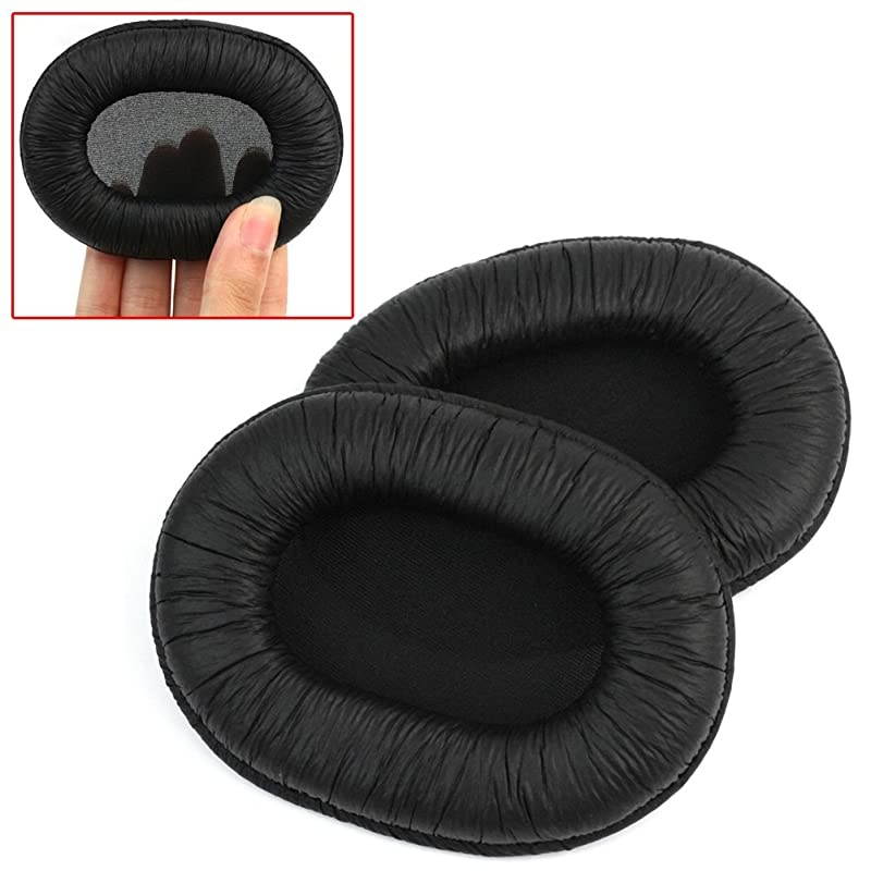 1 Pair Black Color Replacement Earpad Ear Pad Cushion for Sony MDR7506 and MDRV6 Headphones