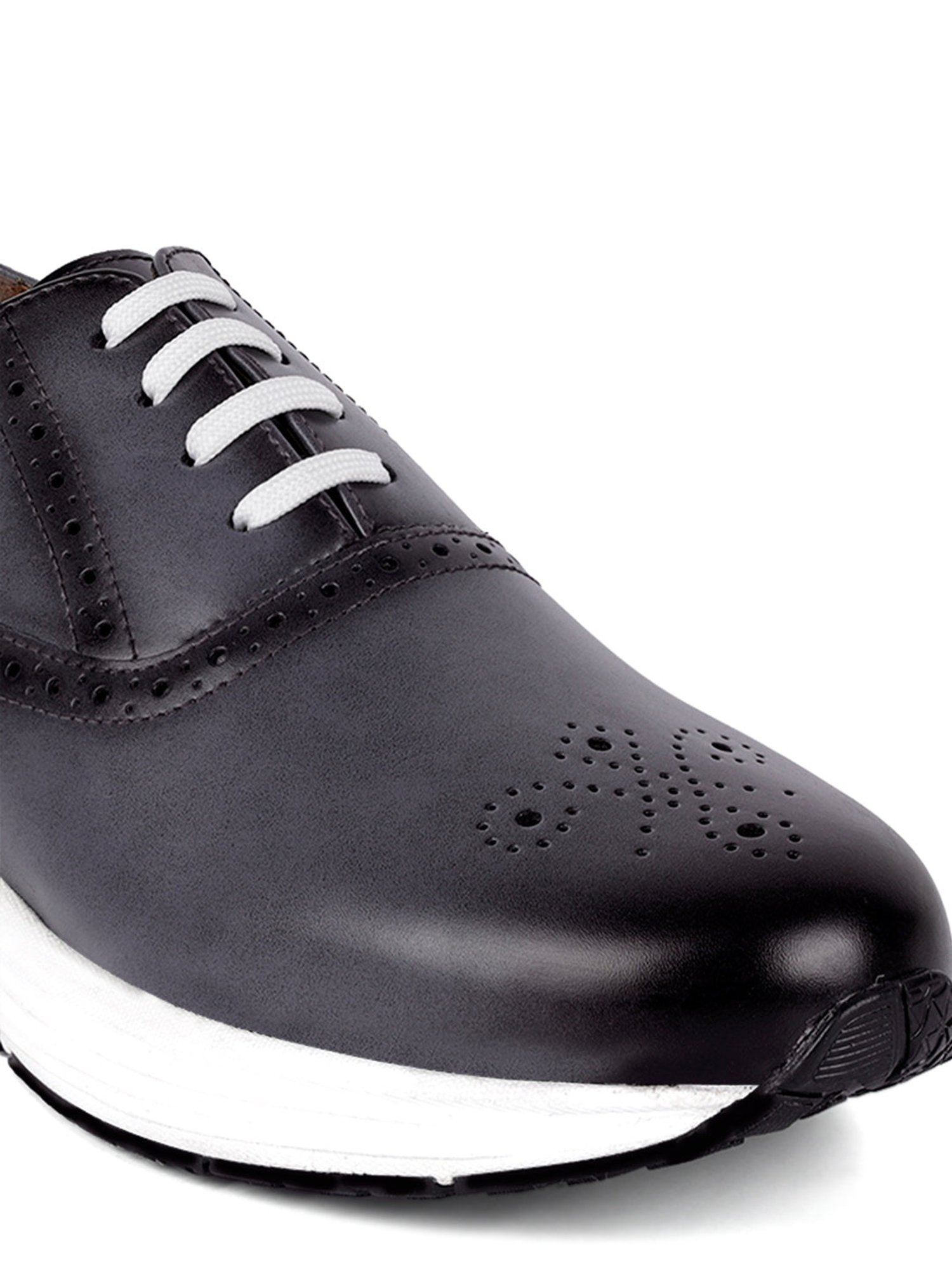 Louis Stitch Men's Dutch Grey Brogue Shoes