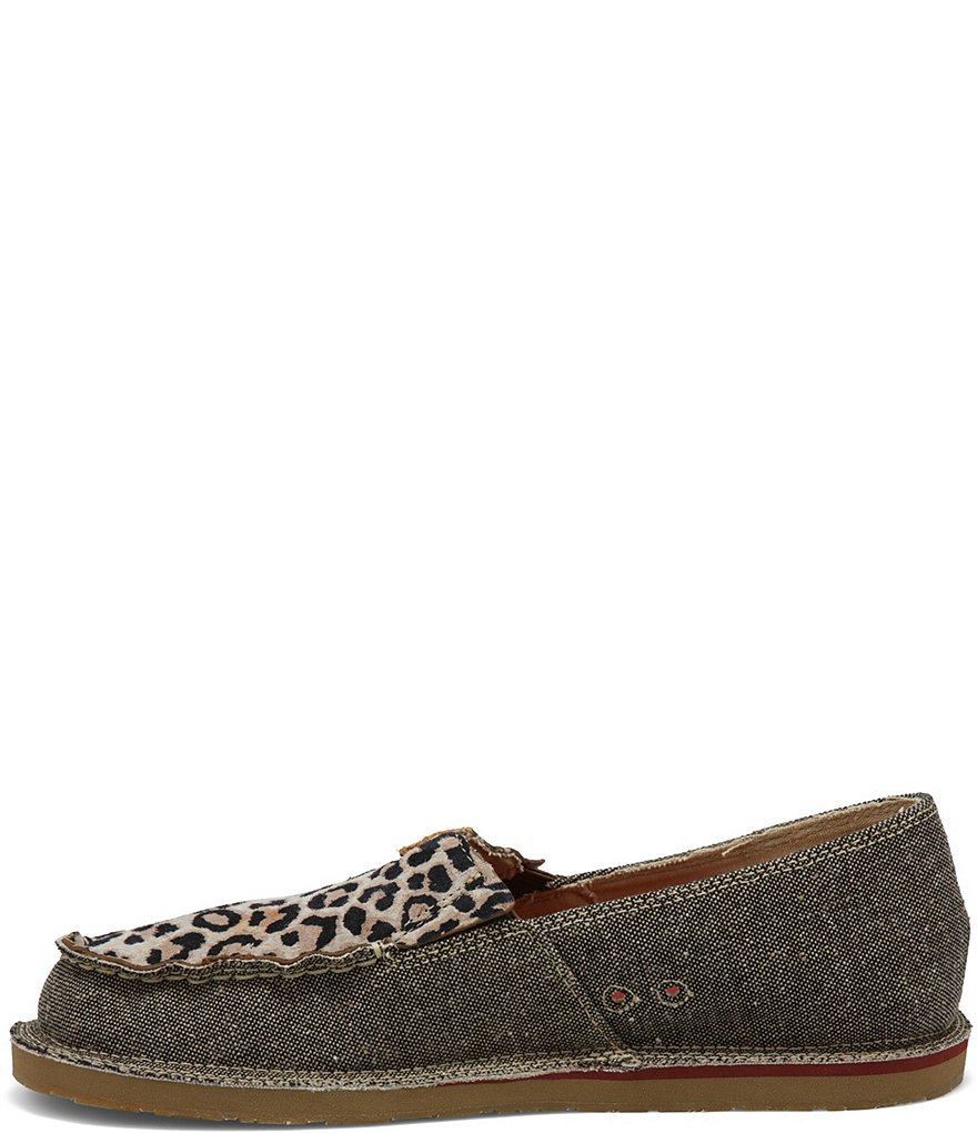 Twisted X Women's ecoTWX&reg; Leopard Slip-On Loafers