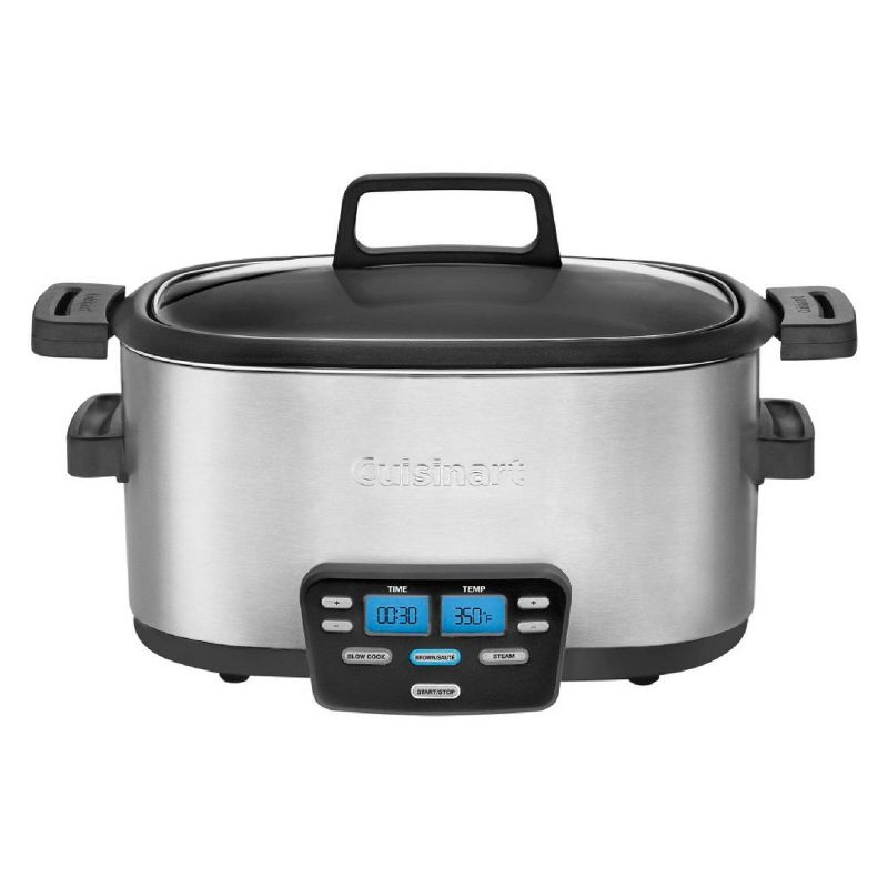 Crock-Pot 6qt Programmable Cook & Carry Slow Cooker Black SCCPVLF605-B